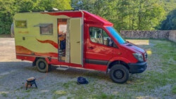 Jupi mit Grill am Aussengasanschluss