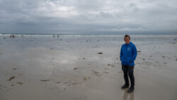 riesige Strände bei Ebbe