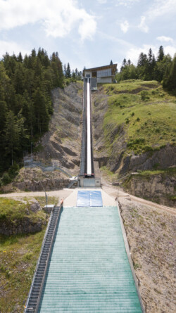Schanze von vorn gesehen (Luftaufnahme mit der Drohne)
