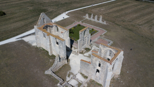 Abtei Nôtre-Dame-de-Ré von oben