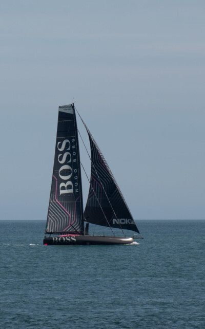 Hugo Boss wird kurz vor dem Ziel eingeholt...