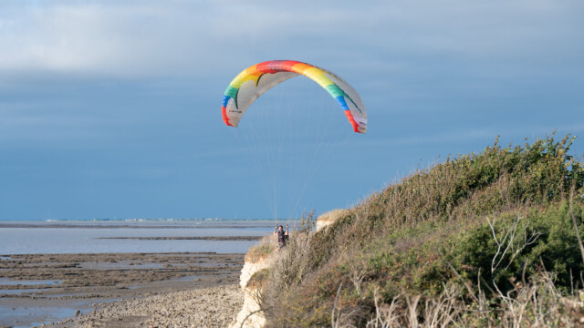 Sprung über das Kliff