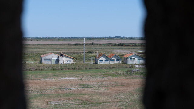 Sicht aus dem Wachttürmchen