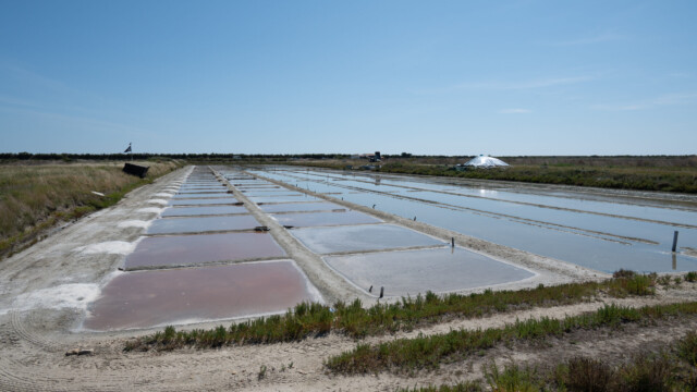 Becken zur Salzgewinnung