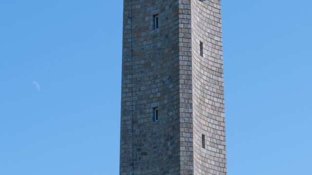 ungewöhnliche Form des Leuchtturmes