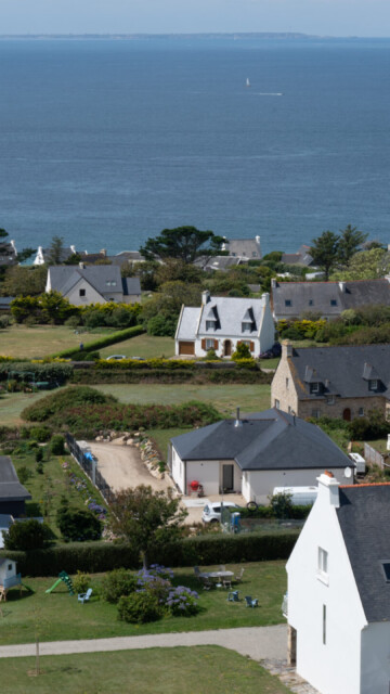 Aussicht Richtung Insel Ouessant
