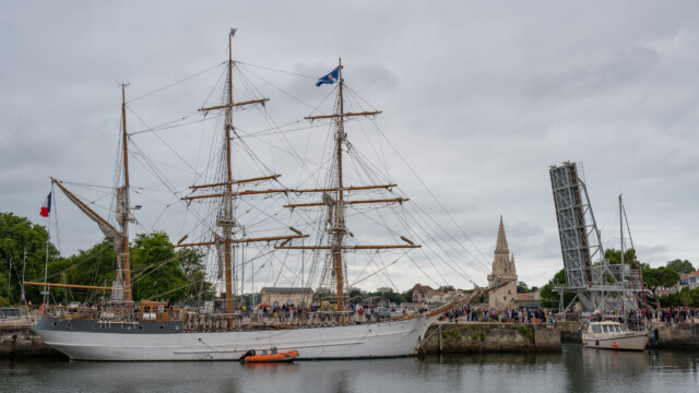 Rahsegler "Le Français" aus Saint Malo