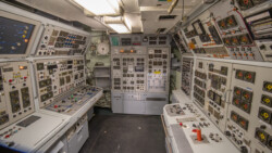 Kommandoraum des Atom-Reaktors