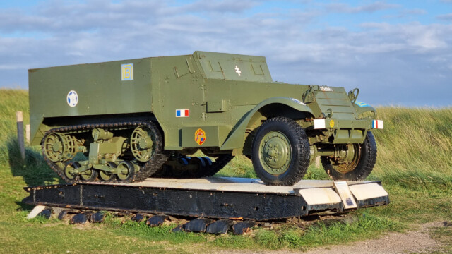 Half Track M3 - äusserst geländegängiges Fahrzeug, aber keine Alternative für unseren Jupi...