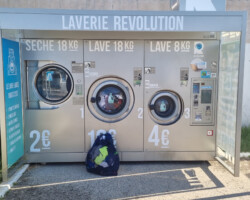 Wäsche waschen ist in Frankreich sehr einfach möglich
