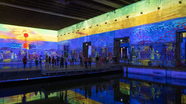 die Leute bekamen viel zu sehen