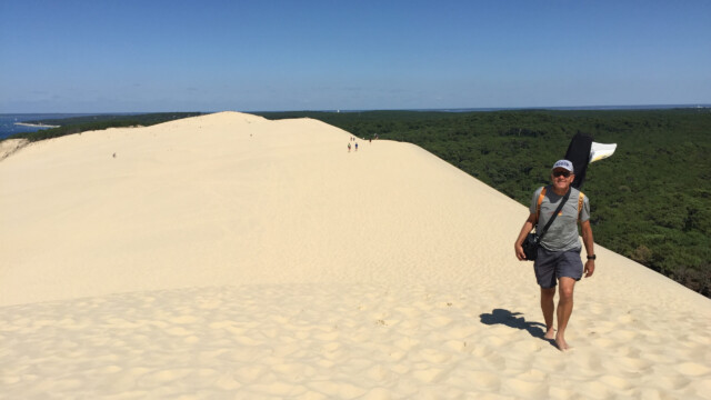 beladen mit Modellsegelflieger