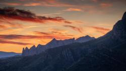 dramatische Stimmung