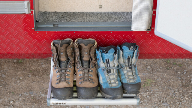 parat für einen Wanderausflug