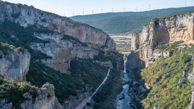 Schlucht "Foz de Lumbier" von oben