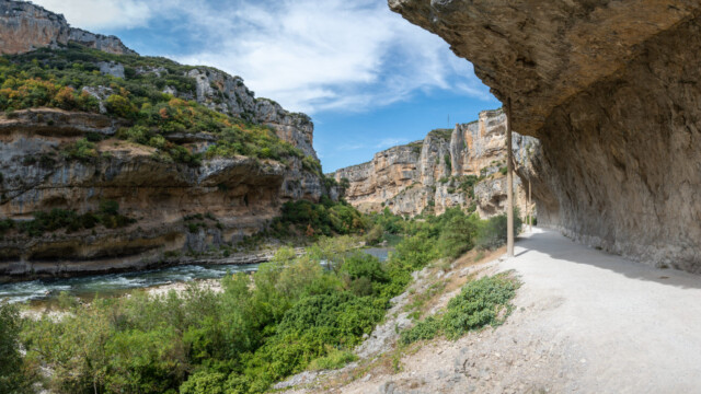 Schlucht "Foz de Lumbier" von unten