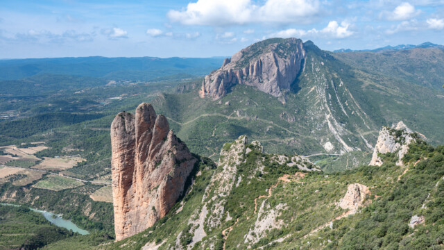 Felsformation, die wie ein Fuss aussieht