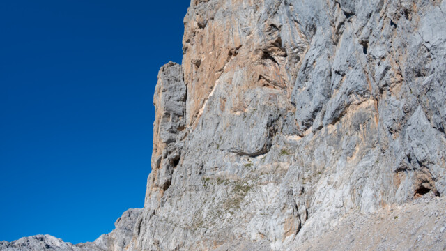 Geröllfeld, so weit das Auge reicht...