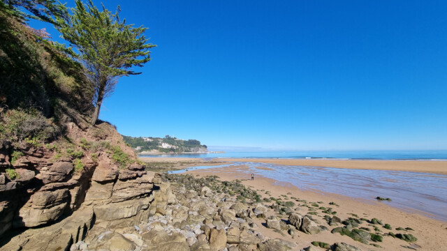 Strand Richtung Llastres
