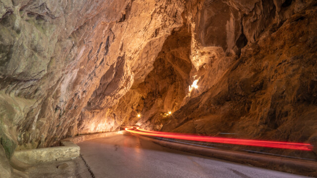 Langzeitbelichtung mit Autolicht