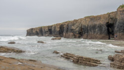 hier hinten wären die Kathedralen-Bögen, das Wasser ist aber zu hoch