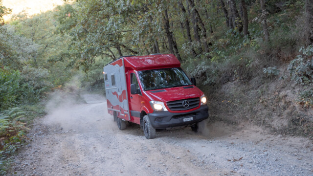 Rad vorne links dreht durch...