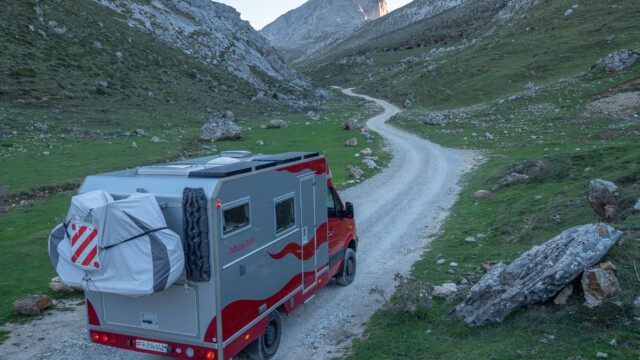 auf dem Weg zum Pass