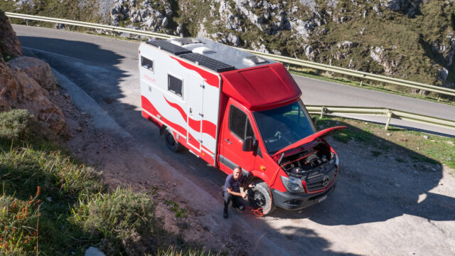 unten angekommen wird der Luftdruck wieder erhöht;