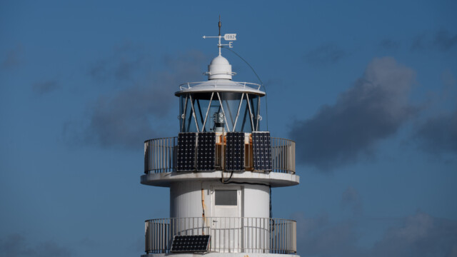 Ledlampe des Leuchtturms braucht nur 18 Watt