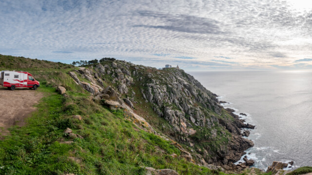 Jupi am Ende der Welt, dem Kap Finisterre
