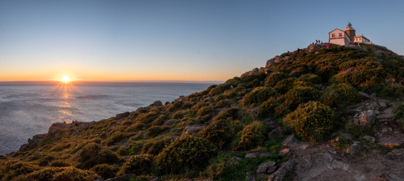 Panorama aus mehreren Hochformatbildern