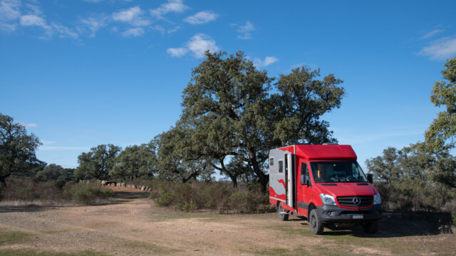 schönes und sehr ruhiges Übernachtungsplätzchen bei den Dolmen