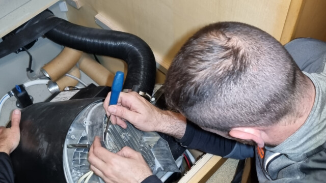 Zugang zur Heizeinheit