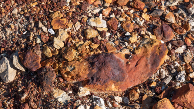 interessantes Gestein