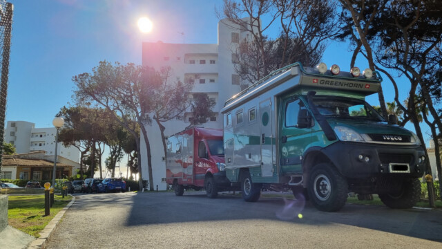 das Greenhorn von Hagis vor unserem Jupi