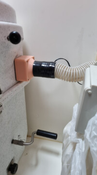 ein Prototyp, deshalb auch die etwas spezielle Farbe