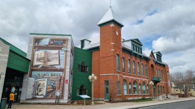Ratshaus des Vorort-Städtchens Lévis bei Québec
