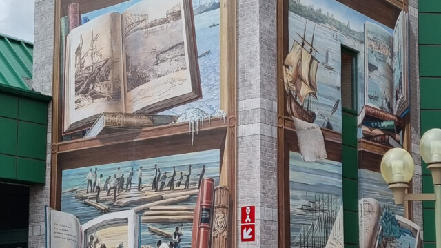 Bibliotheks-Gebäude