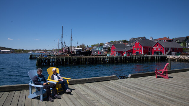 Hafenpromenade von Lunenburg