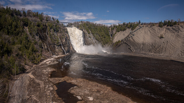 von der Seilbahn aus gesehen