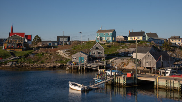 der kleine Hafen von Peggy's Cove