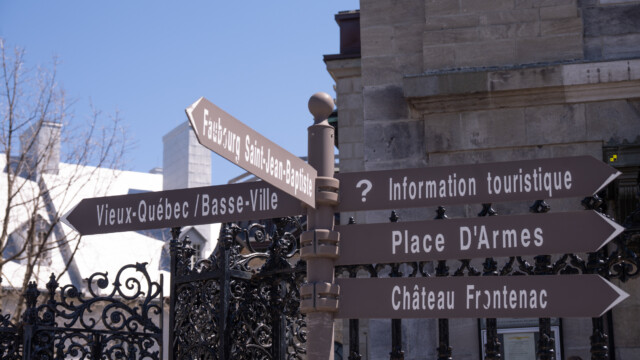 die Stadtgrösse ist übersichtlich