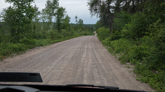 ziemlich Wellblechpiste