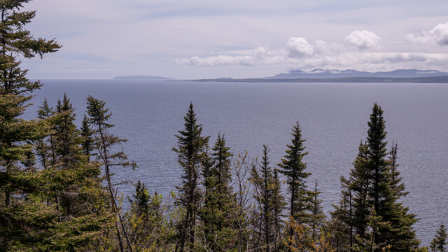 Sankt-Lorenz Golf, im Hintergrund Basstölpel-Insel Bonaventure
