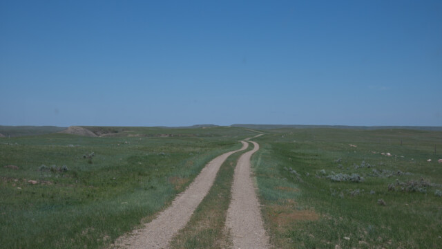Dirt-Road, wunderschön