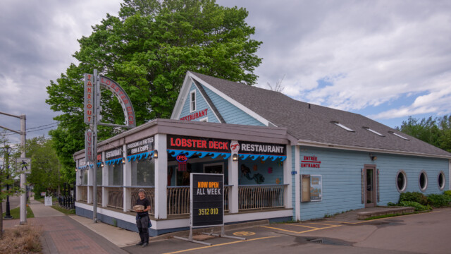 wir kaufen uns ein Lobster Sandwich...