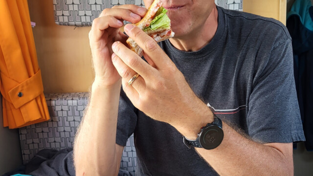 ja, es schmeckte uns beiden sehr gut!