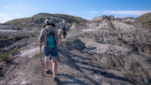 wir marschieren quer durch die Badlands