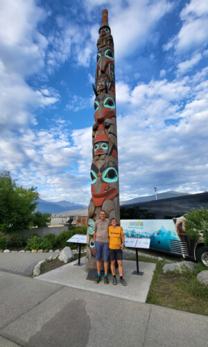 Totempfahl in Jasper