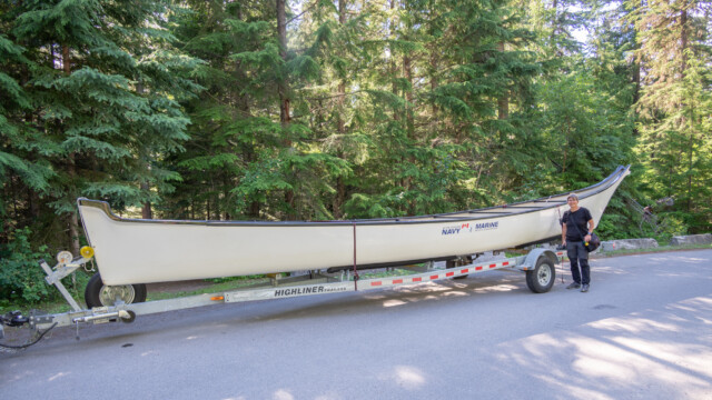 Boot der kanadischen Marine...